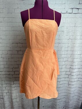 Altar’d state size medium peach color mini dress